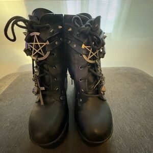 Demonia Black Gothic Women's Boots
